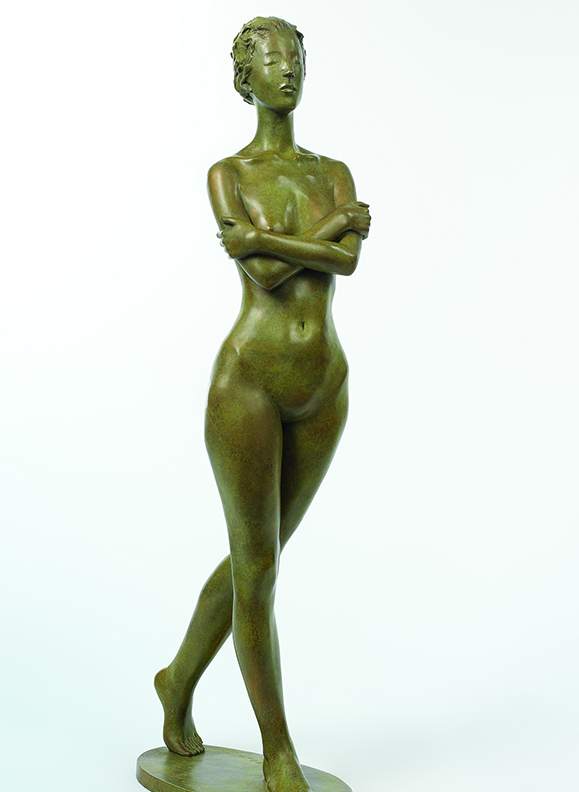 4.路上的歌 Songs from the road 98x22x37cm 青铜 Bronze 2011